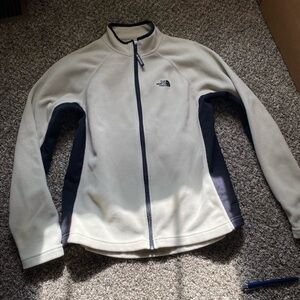 The North Face Womens Cream and Black Performance Jacket